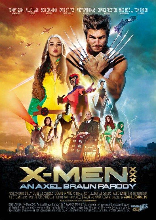 X-Men XXX Parody xmen fena pompiş pompiş